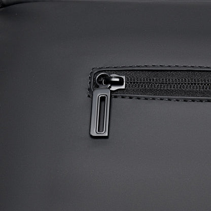 Minimalist Black Men's Shoulder Bag Male High Quality Waterproof Briefcase Crossbody Bag Business Style Messenger Bags for Men