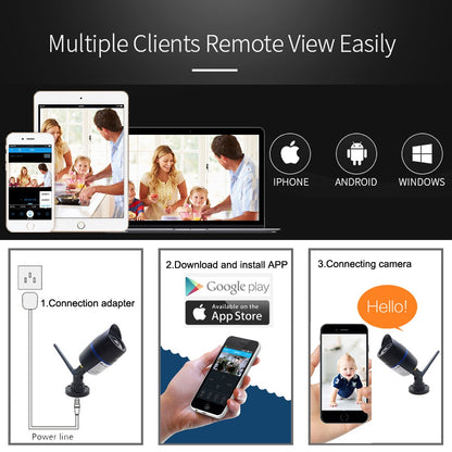 JIENUO 5MP IP Camera Wireless Cctv Security Outdoor Waterproof Night Vision Onvif 32G 64G 128G Indoor HD Wifi Home Cam CamHipro