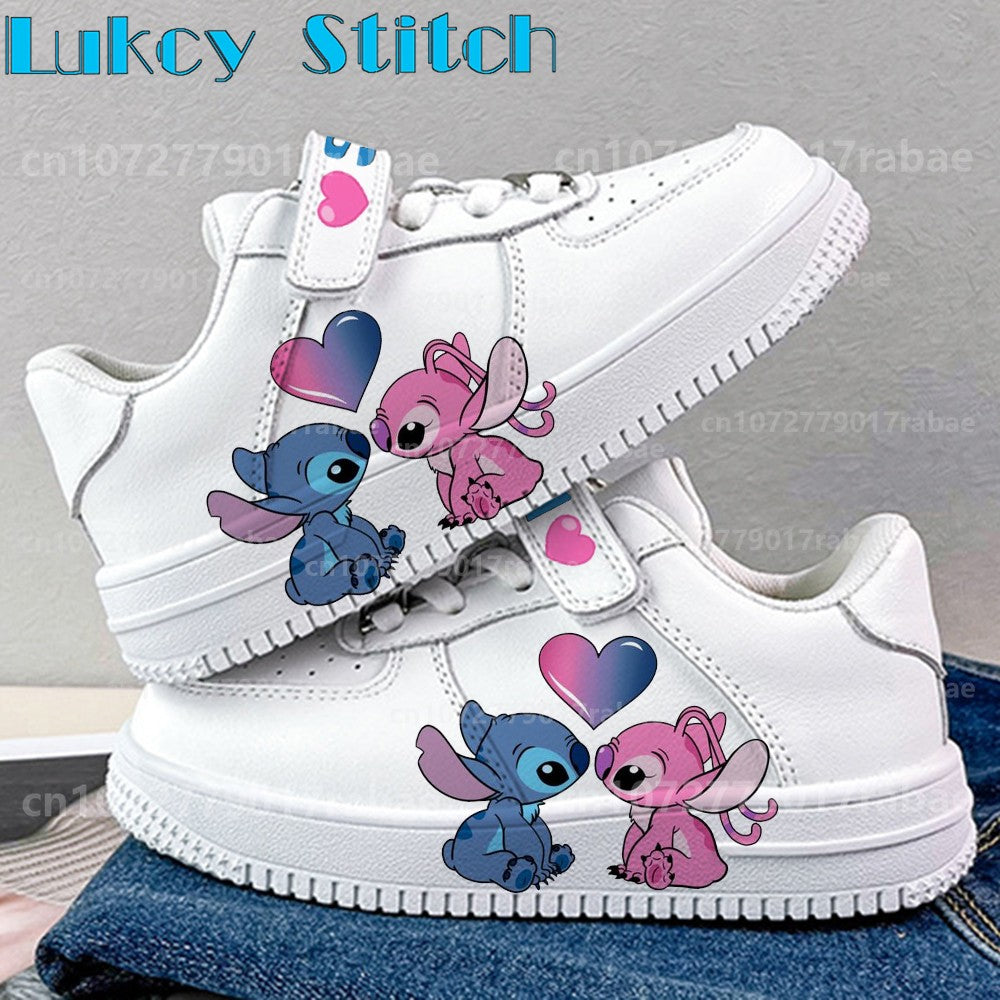 Stitch Shoes sneakers for children Student Casual basketball Kid Sneakers girls boys Running Sports Shoes Gift