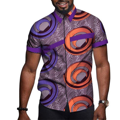 3d Print African Graphic Beach Shirts For Women Men Summer Short Sleeve Large Size Hawaiian Shirts Men's Blouses Cuba Camisa