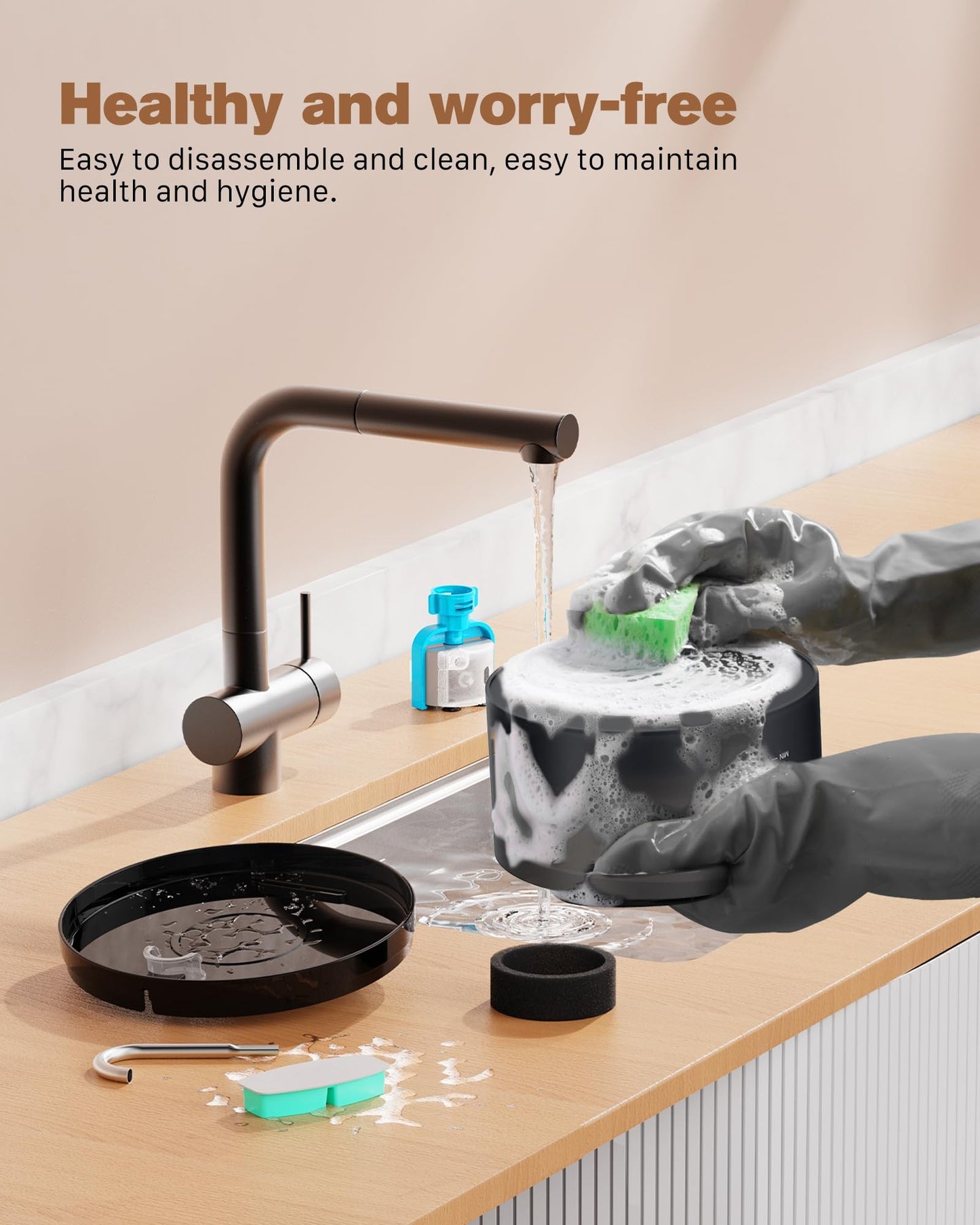 Bebedouro automático para animais de estimação 2,1L Bomba ultra silenciosa torneira para gatos adequado para cães e gatos com sensor USB elétrico