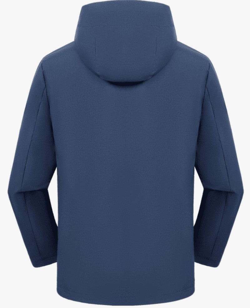 Casual jacket hooded jacket cardigan custom printable embroidered logo men's and women's outdoor windbreakers workwear