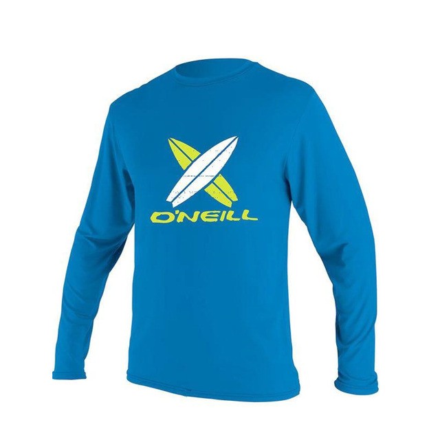 Men's Breathable Long Sleeve Rashguard Shirt Sun Protection Beach Swimming Shirts Quick Dry Surfing Shirt