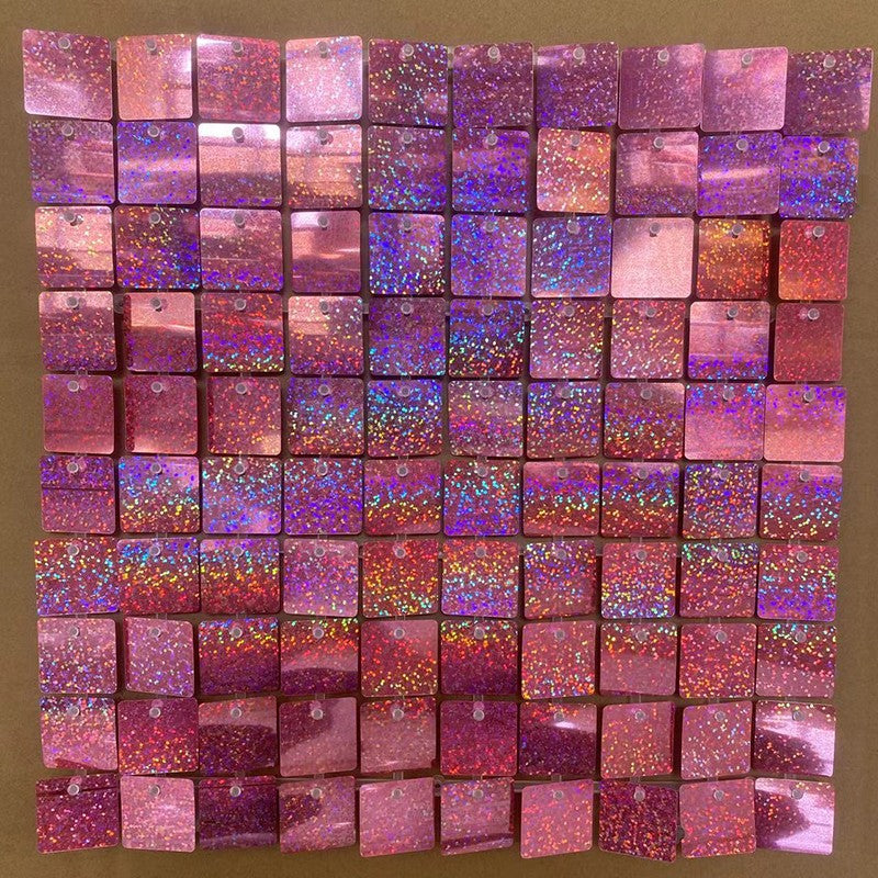 30Pcs/150x180cm Hot Shimmer Wall Panels Shaking Glitter with Wind Party Backdrop for Wedding Birthday Indoor Outdoor Sequin Wall