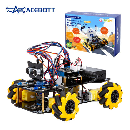 ESP32 Smart Robot Car Kit Carro de Controle Remoto para Projeto de Programação Arduino Kit de Codificação Científica de Educação STEM