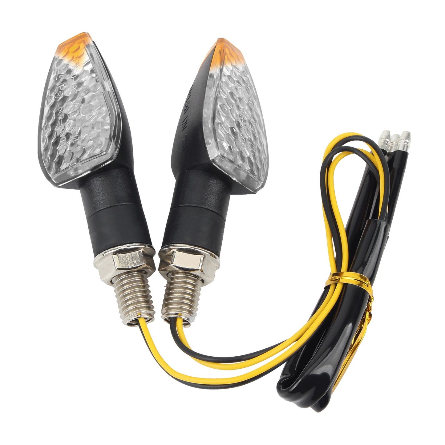 2pcs/4pcs Motorcycle LED Turn Signals Flashing  DRL for Scooter Moped ADV Dirt Bike ATV Universal Accessories Modification