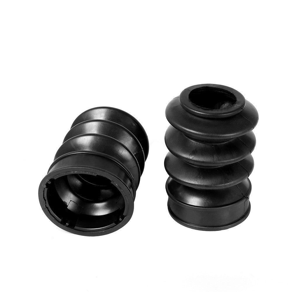 Motorcycle Gaiters Gators Boots 2Pcs Rubber Fork Dust Cover For Harley for Sportster for Dyna FX XL 883 Accessories