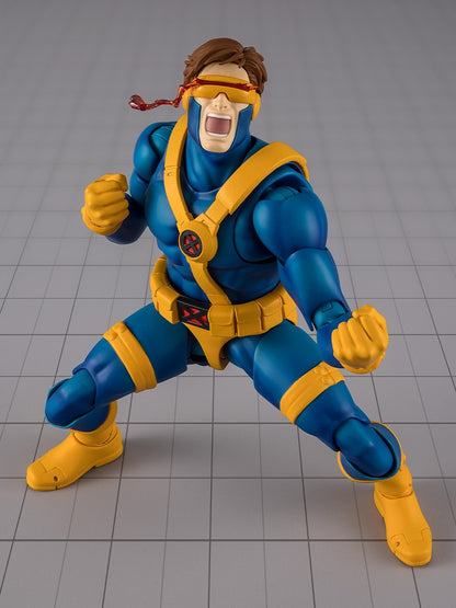 Original BANDAI S.H.Figuarts X-Men Cyclops GAMERVERSE Action Figure Brinquedos PVC Modelo Coleção Anime Articulado Boneco Presente