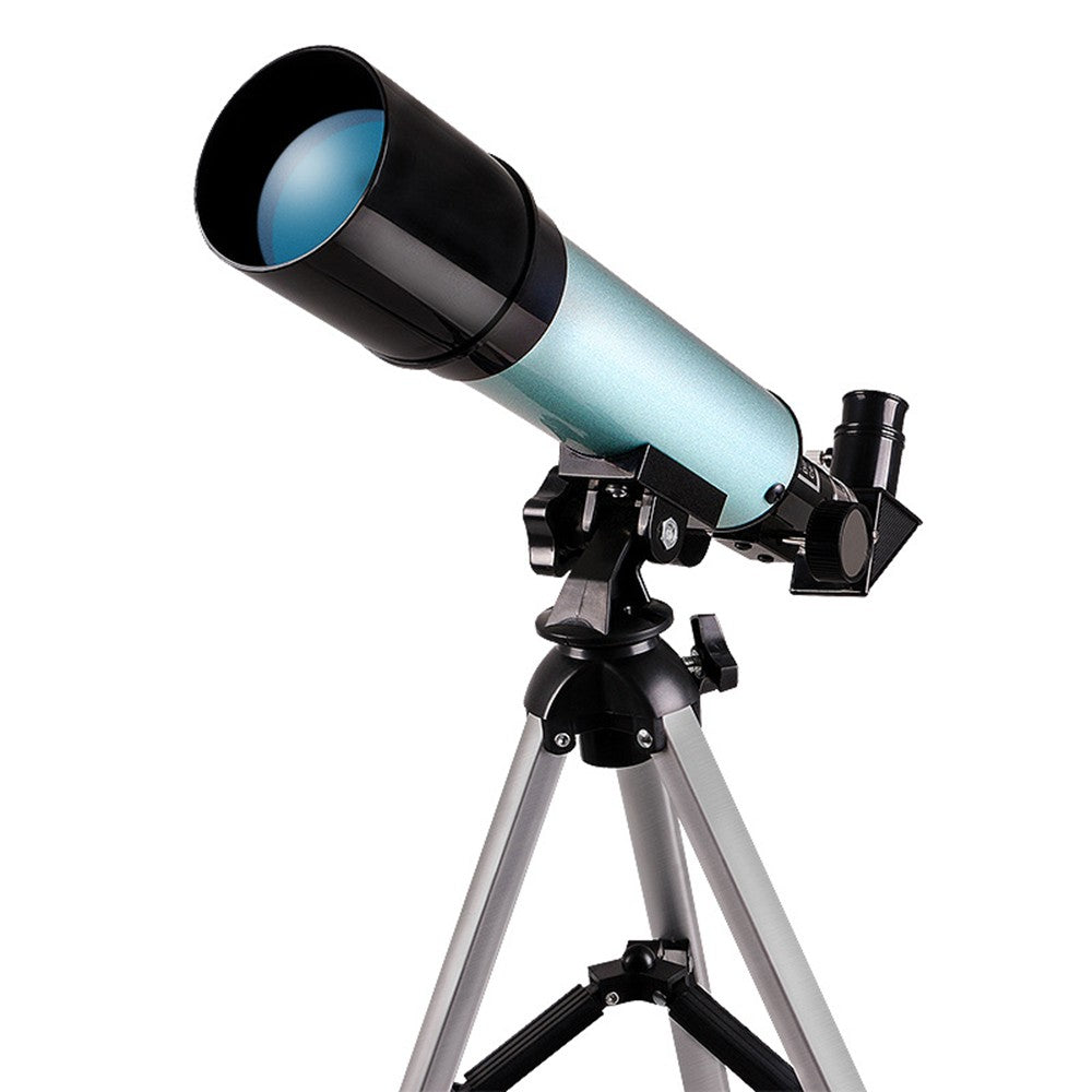 Telescópio Astronômico Refrator Monocular para Iniciantes Adultos com Zoom de 60x, para Observar Estrelas e a Lua