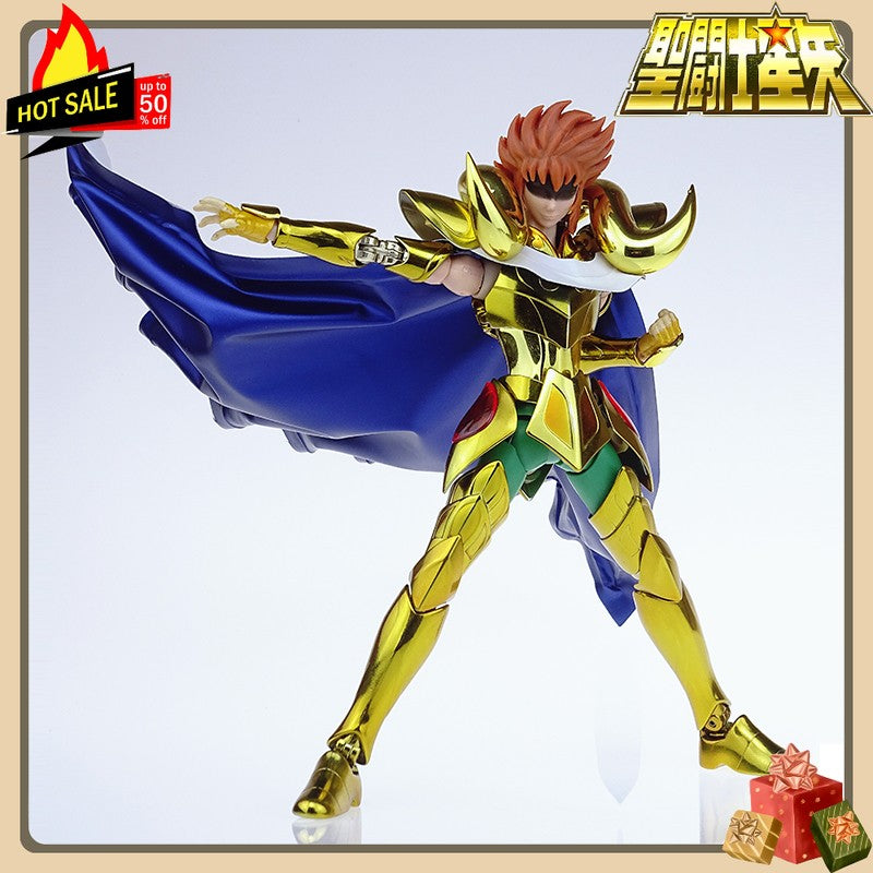 Envio 24 horas RH Omega Model Saint Seiya Cloth Myth EXM Áries Kiki Cavaleiros do Zodíaco Boneco de Ação