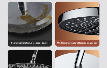 Top spray large water volume pressurized showerhead nozzle pressurized single head shower household shower showerhead