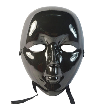 New Plastic Full Face Masks Street Dance Mask Masquerade Dance Mask Halloween Street Dance Mask For Cosplay Party Props
