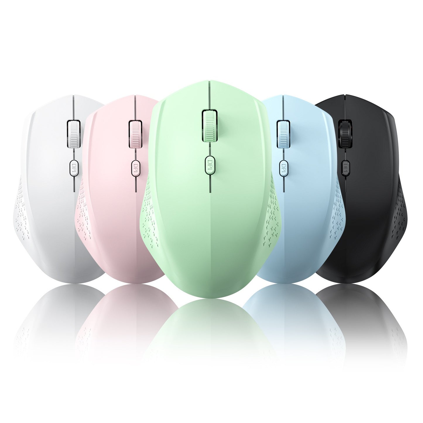 Mouse Bluetooth 5.2 Mouse Sem Fio 2.4G Mouse Silencioso de Modo Duplo Mouse Gamer Recarregável 1600DPI Para Notebook Computador Win Mac OS