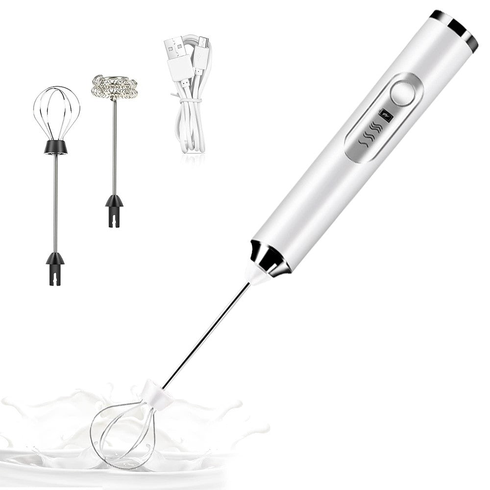 Coffee Milk Frother Handheld Milk Foamer Blenders For Kitchen Egg Blender Electric Whisk Drink Mixer For Matcha Cappuccino