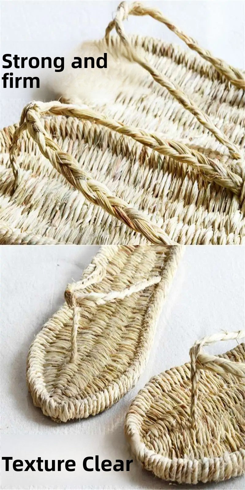 Handwoven Retro Tie-Dye Men's Sandals Comfortable Breathable Performance Slippers Versatile All-Season Flat Knot Slip-On Shoes