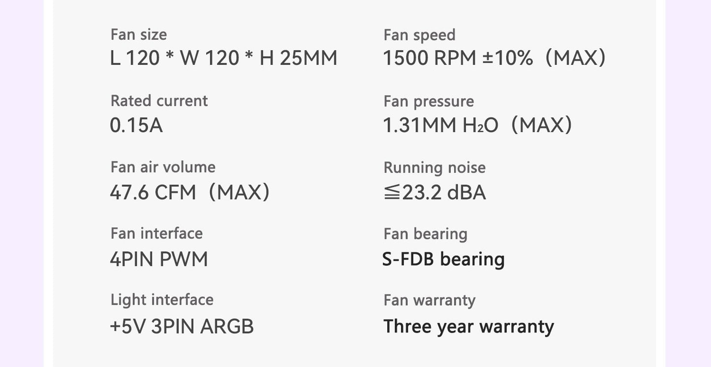 Thermalright TL-S12 120mm HALO Cooling Fan 5V 3PIN ARGB Fan pc gamer 360° exquisite light effect computer Case Fan ventilador