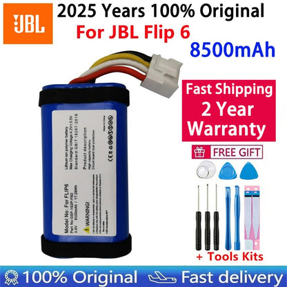 Bateria Original Recarregável 2025 Anos para Caixa de Som JBL Link 10 20 Clip Charge Boombox Pulse Xtreme Flip 1 2 3 4 5 6 Bateria