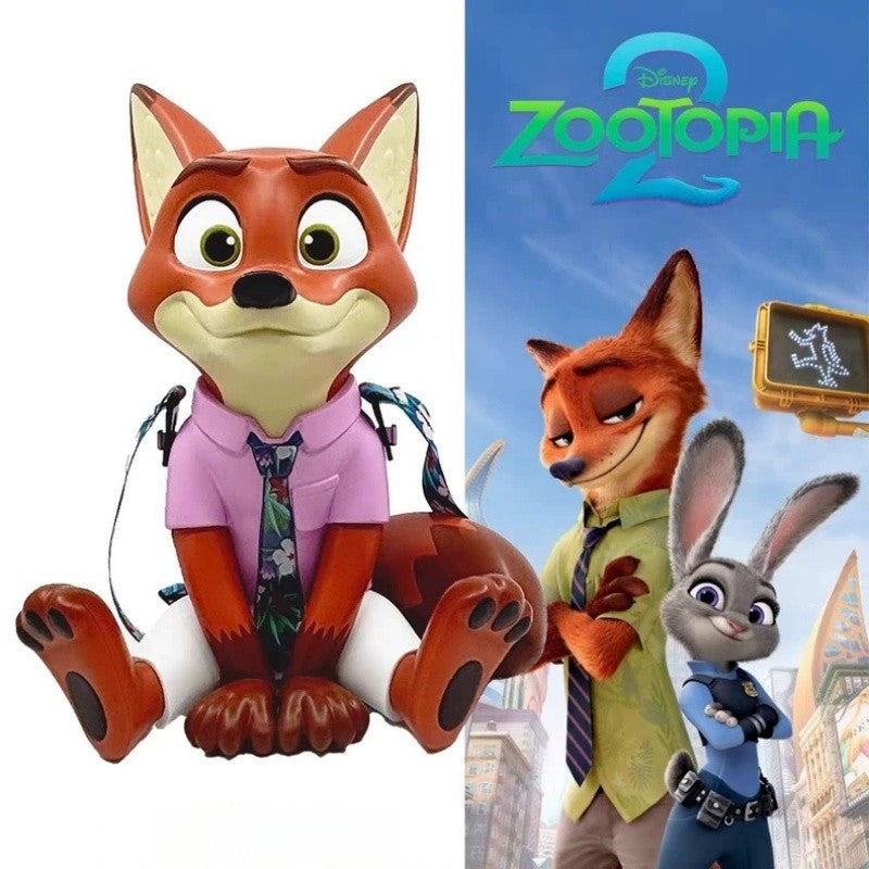 Copo de Água Original em Formato Disney Zootopia 2 Nick Judy Copos Estilizados de Desenho Animado com Alça Transversal Presentes Kawaii de Aniversário para Meninas e Meninos