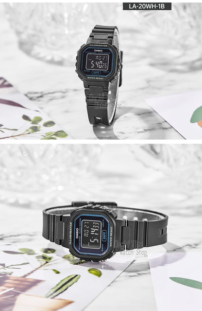 Casio Women's Watch Bright Colors Fashionable Simple Design LA-20WH Series