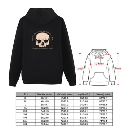 Paris Catacombs Hoodie hooded shirt blouse autumn new products men clothing new in hoodies
