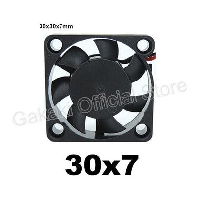 4010 12025 8010 30mm dc 5V 12V 24V Cooling Fan Brushless Motor Case Quiet 40MM 50MM 60MM 70MM 80MM 90MM 120MM for 3D print 2PIN