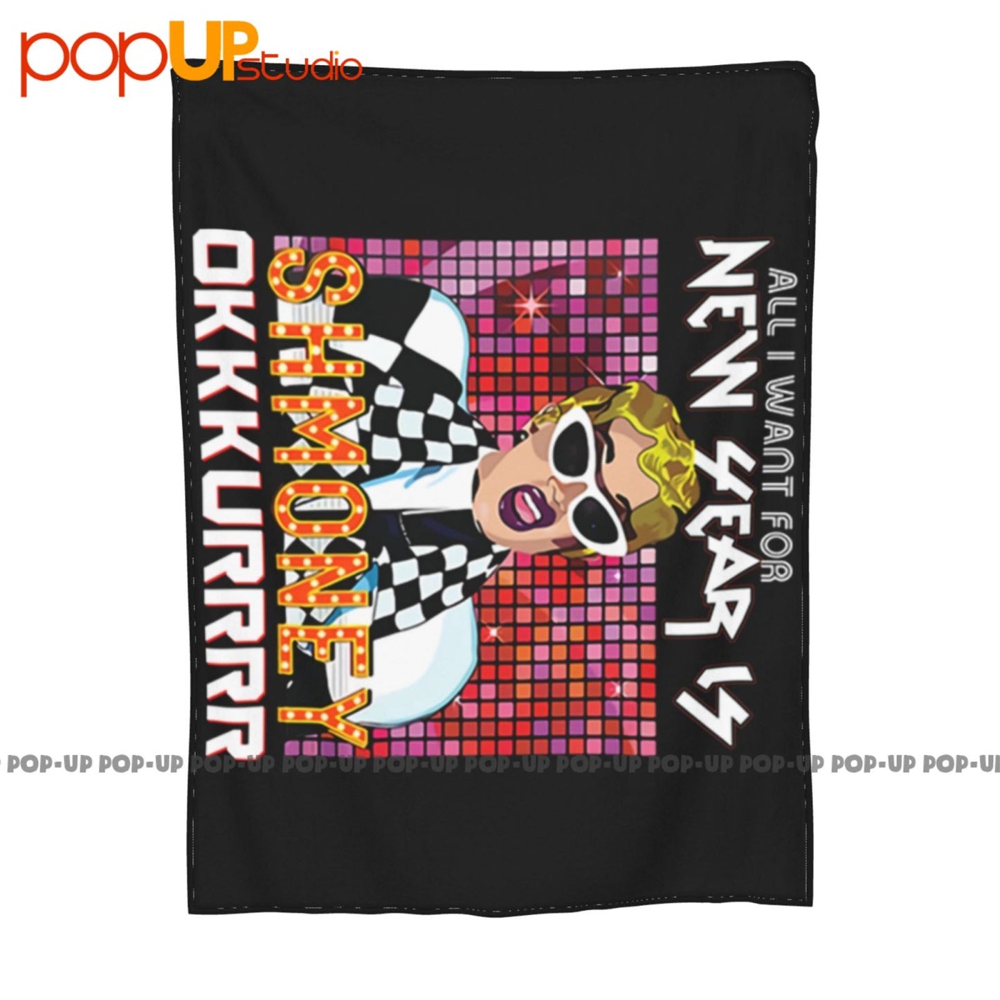 Tudo O Que Quero Para o Ano Novo é Grana Okkkurrrr Cardi B Manta Ultra Macia Colcha Capa de Sofá de Inverno Cobre Leito