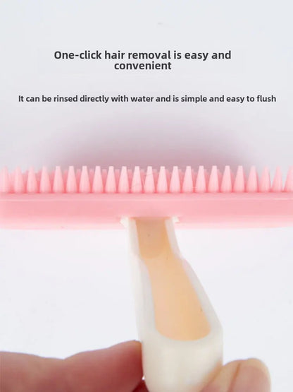 Rabbit Comb Silicone Small Pet Comb Cat Hair Comb Brush, Guinea Pig Hair Cleaning Beauty Care Tool Beauty Trimmer Pet Bath Comb