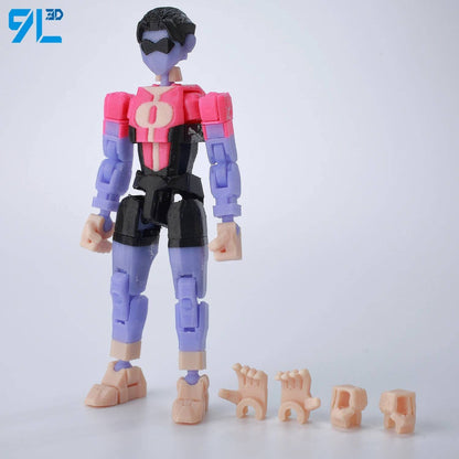 9L3D Superman Menino Invencível Batman Boneco Articulado LUCKY13 Multiarticulado Poseable T13 Titan13 Herói Modelo Dummy13 Brinquedos Colecionáveis
