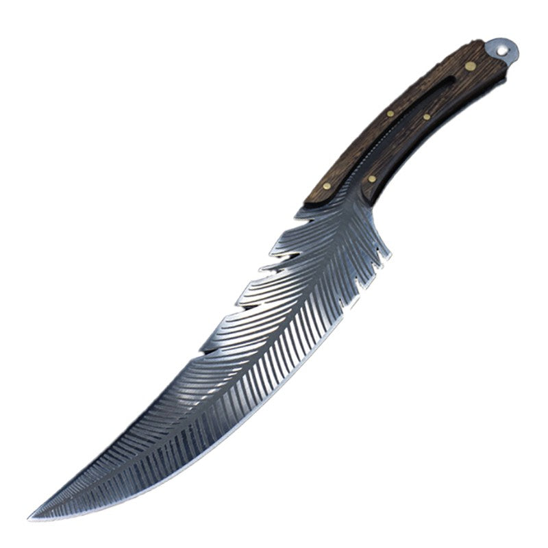 Longquan Kitchen Knife Wood Handle Sharp Chefs Cleaver Slicing Knife Professional Cooking Tools Handmade Forged China Messer