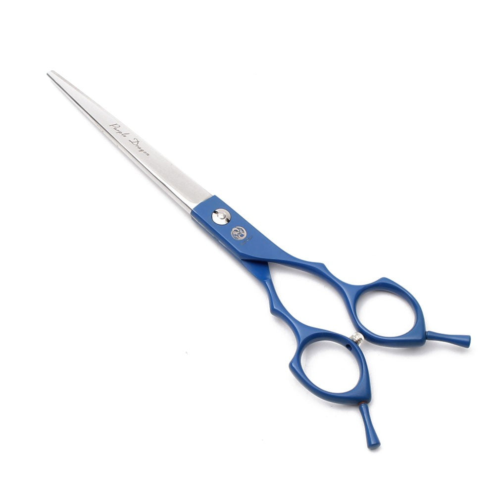 Purple Dragon 6.5" 7" Japão 440C Tesouras de Tosa para Cães Tesouras Retas Tesouras Desbastadoras Tesouras Curvas para Cima/Baixo Tesouras para Animais de Estimação Z4009