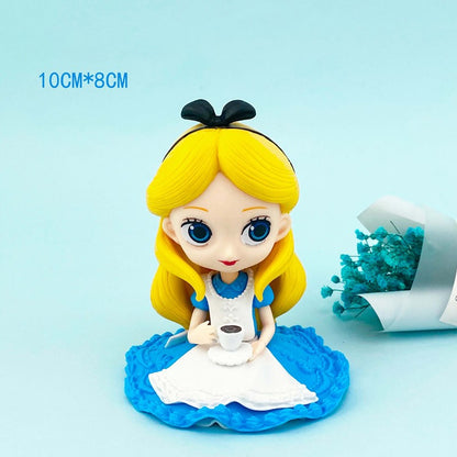 Princesa Disney Ariel Rapunzel Cinderela Sereia Anna Elsa Bela Sofia Branca de Neve Mulan A Pequena Sereia Bonecos Brinquedos Presente Infantil