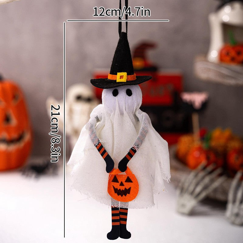Halloween Hanging Ghosts Pendants Halloween Decorations 2026 Day of The Dead Party Favors Party Black Cat Accessories