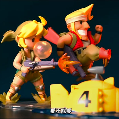 Tunshi Studio Metal Slug 3 Figuras de Anime Jogo de Tiro Clássico Japonês Coleção de Bonecos Modelo Presente de Aniversário Brinquedos