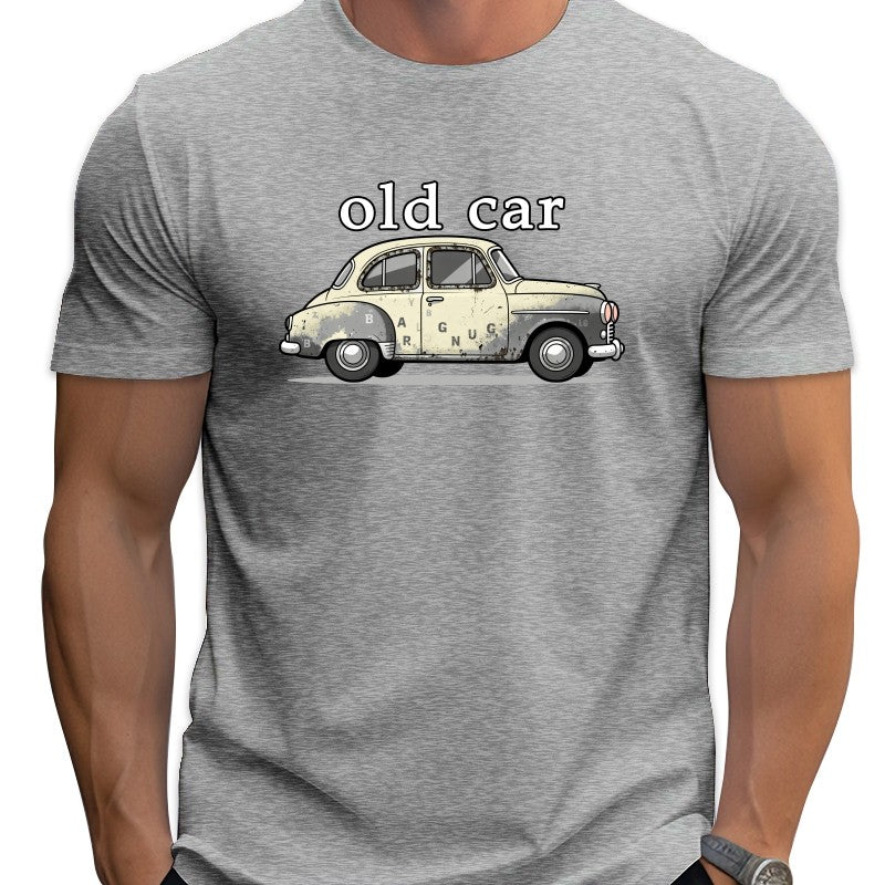 Hip Hop Street tow truck graphic T-shirt unisex casual short sleeve Loose large size Fun Cartoon 100% Cotton Top