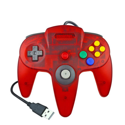For Nintendo 64USB Wired Gamepad For Host N64 Controller Gamepad Joystick for Classic 64 Console Games for Mac Computer PC