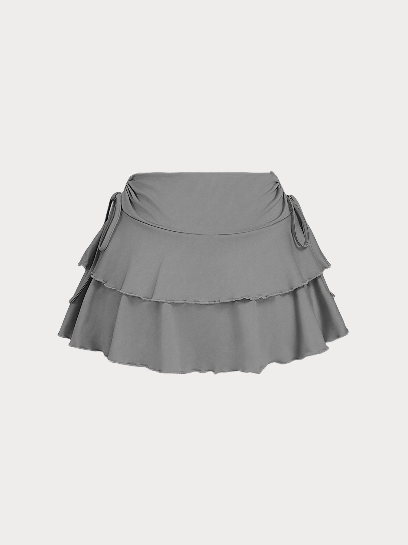 New fashion solid color casual versatile women's plus size skirt