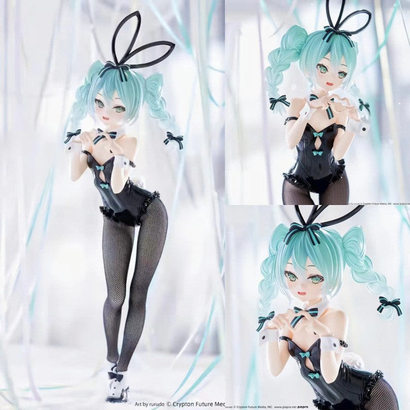 Hatsune Miku Figura Anime Menina Modelo Decoração de Mesa Boneca Colecionável Presente para Fãs Estátua Vocaloid Japonesa Kawaii Otaku