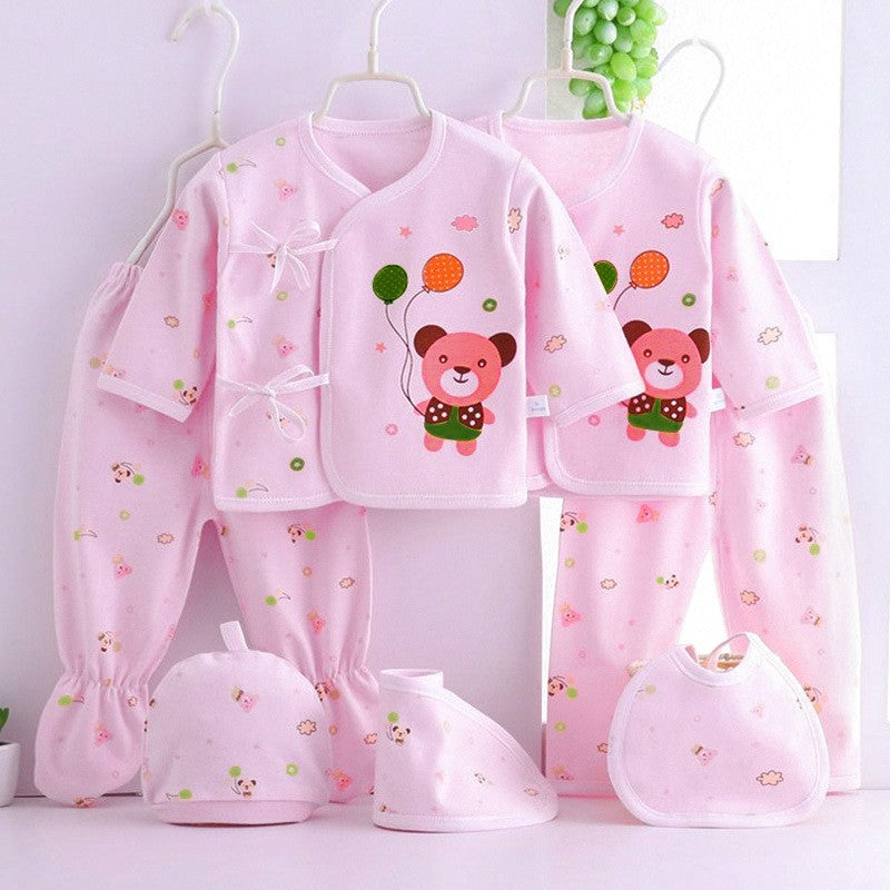 18 Piece/lot Newborn Baby Girl Clothes Set 100% Cotton Infant Baby Girl Set Soft Autumn Boys Clothing Baby Gift Without Box