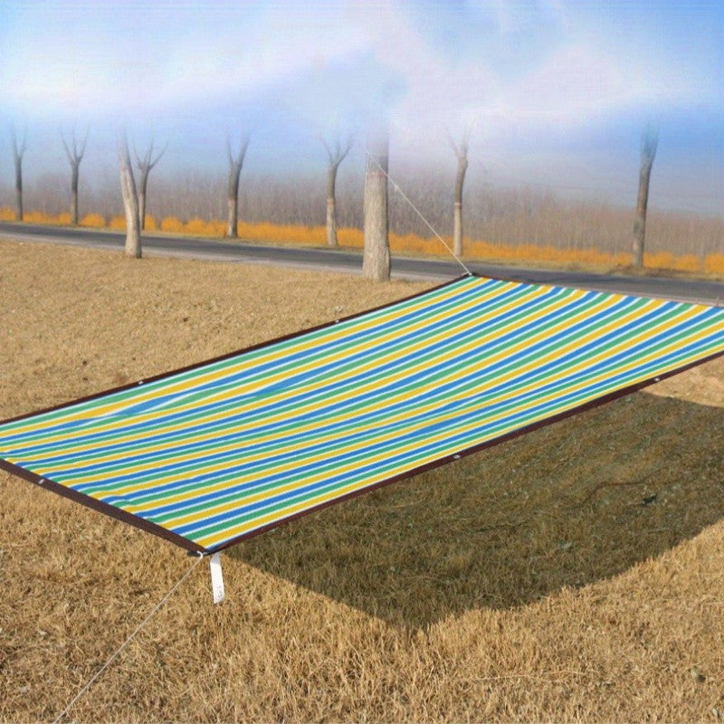 Durable outdoor sunscreen mesh - garden, greenhouse, doghouse breathable mesh cover - plant protection, easy to hang weather