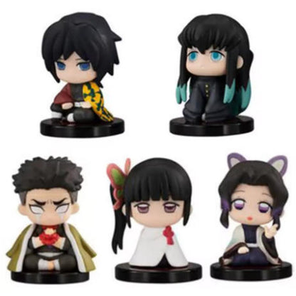 8,5 CM FuRyu SEGA PM Demon Slayer Douma Premium Chokonose Noodle Stopper Anime Figure Figuras de Ação Coleção