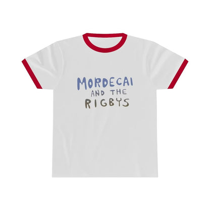Mordecai and the Rigbys Ringer TShirt TV Serie Graphic Tee Funny TV Show Cartoon Unisex Cosplay TShirt Streetwear Men's Clothing