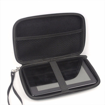 7 Inch Black PU Hard Shell Carry Bag Zipper Pouch Case For Garmin Nuvi TomTom Sat Nav GPS Holder Bag
