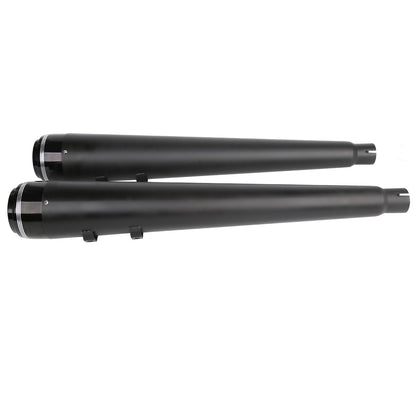 Motorcycle 4" Slip-on Mufflers Exhaust Pipes For Harley Touring Electra Street Glide 1995-2016