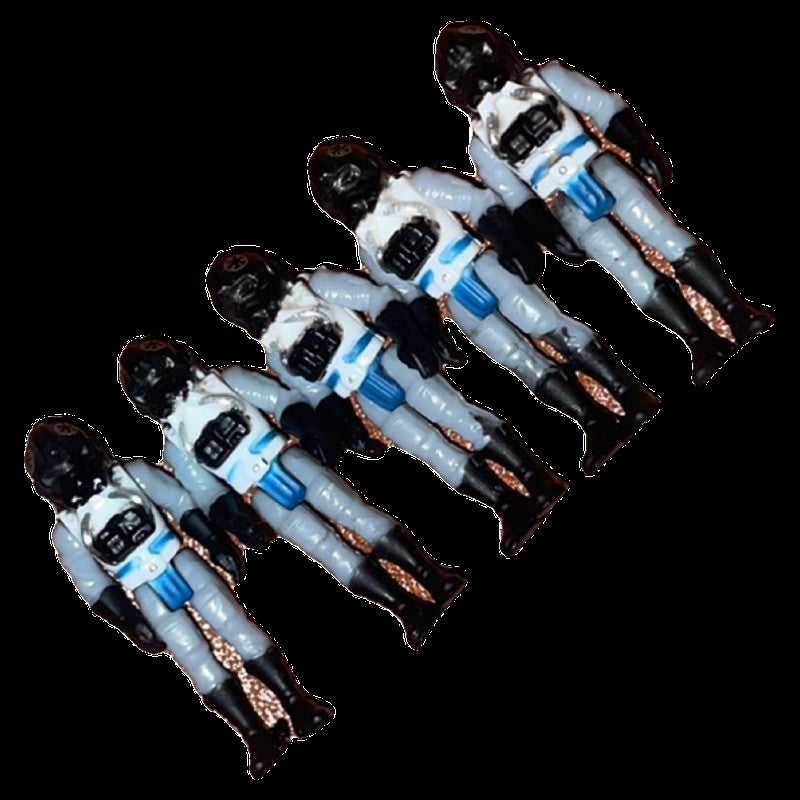Hasbro Star Wars Série 1/72 Aayla Secura R2-D2 Boba Fett Darth Vader Produtos Genuínos a Granel com Defeitos Boneco de Ação