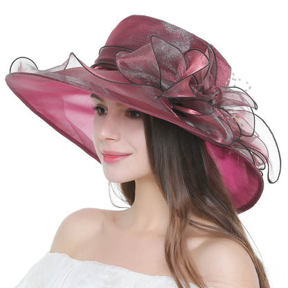 Chapéu Cloche Church Lady Derby, Laço, Chapéu de Balde, Laço, Casamento, Chapéus Bowler, Chapéu Derby para Mulheres, Fedora de Aba Larga, Formal Kentucky