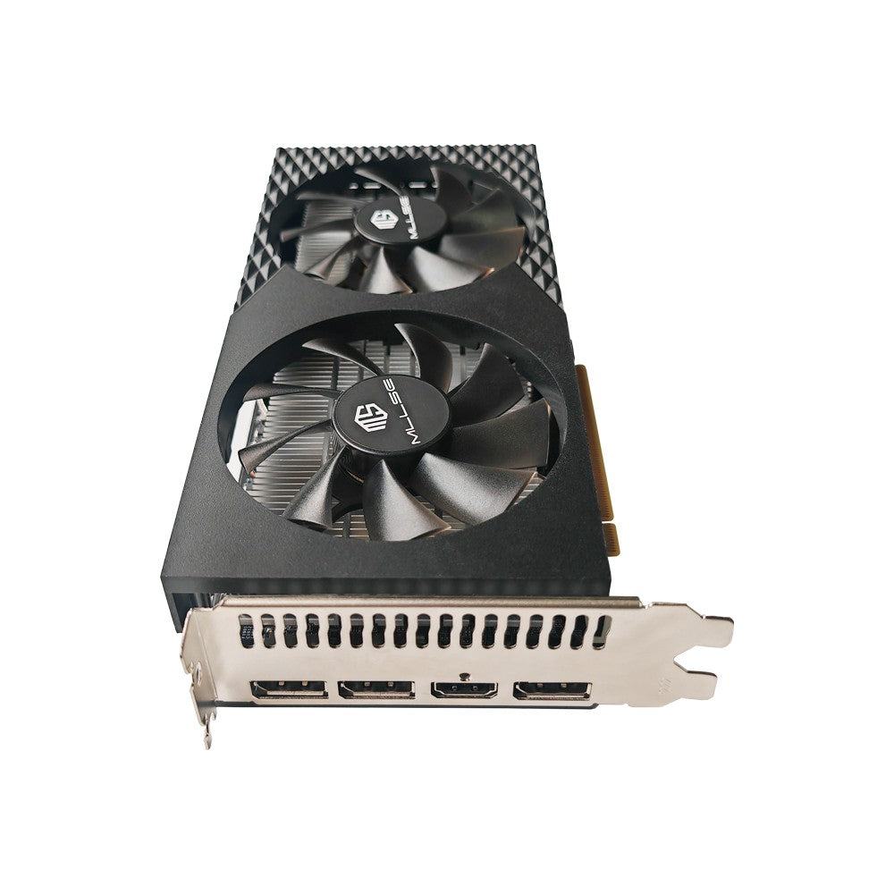 MLLSE Nova Placa Gráfica AMD Radeon RX5600 6GB GDDR6 6+8Pinos GPU para Jogos RX5600 6GB Placa Gráfica para Computador de Mesa