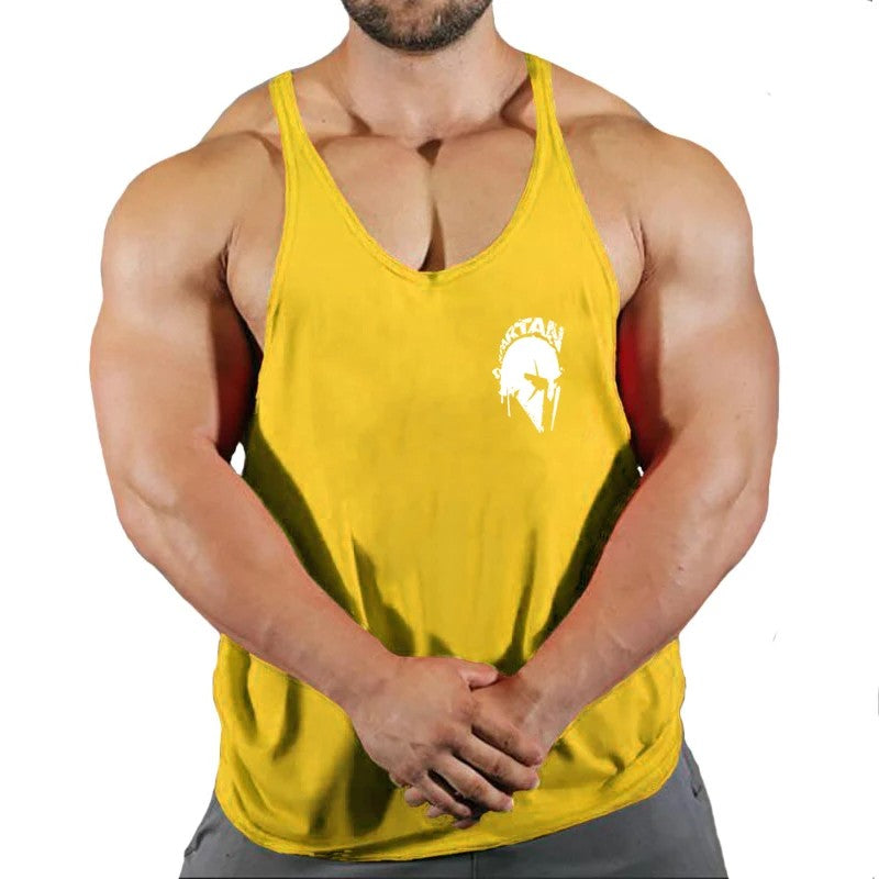 Gym Man Workout Bodybuilding Shirt Men Singlets Stringer Undershirt Vests Tank T