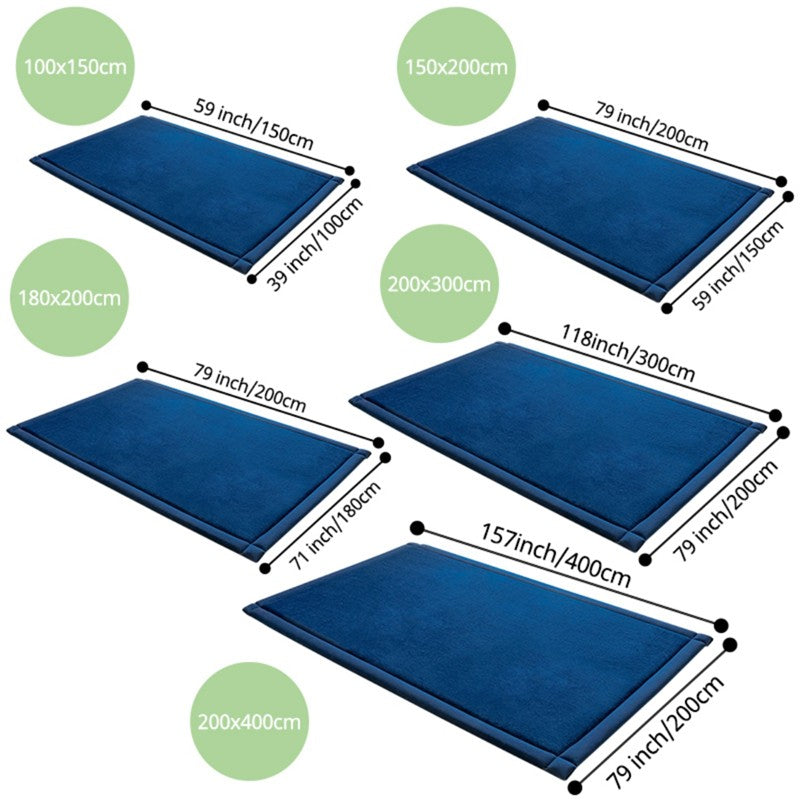 1pc Japanese Tatami Rug, Coral Velvet Area Rug, Baby Mat for Floor Play, 3CM Thick Crawling Rugs, Padded Foam Rug for Kids Playr