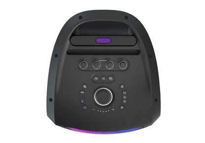 Caixa de Som para Festa Tronsmart Halo 300 240W com Entrada para Guitarra/Microfone/XLR, TWS, 20H de Reprodução, Rodas e Alavanca Oculta, para Festas