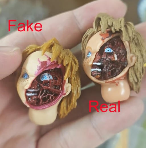 Real Genuine Limit Cheap Sale NECA GOOD GUYS CHUCKY Halloween Day Horror Doll PVC Figure Collectible Model Toy 15cm